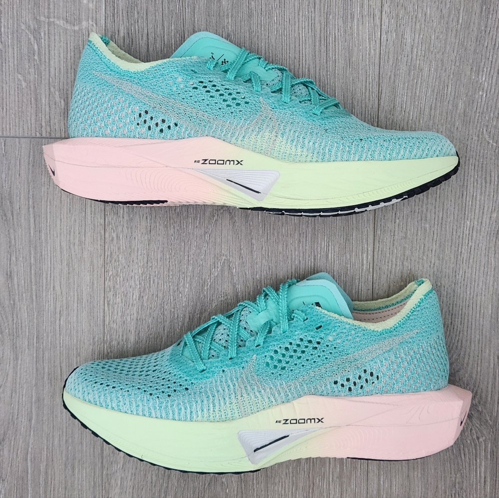 Nike ZoomX VaporFly Next% 3 Road Racing Shoes HQ3505-379 Womens Size 8 MSRP $260